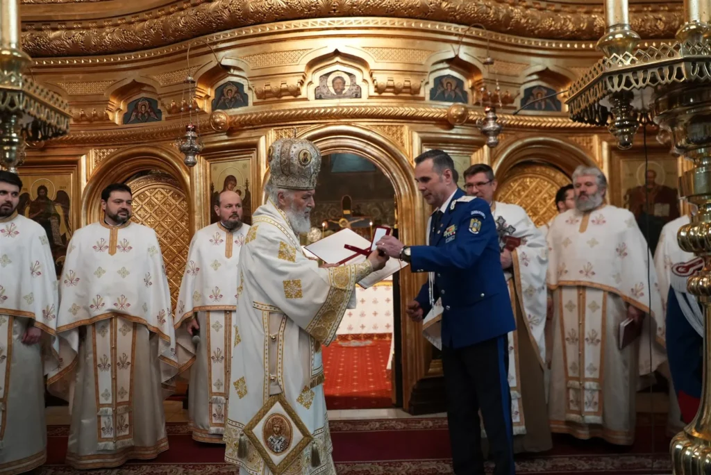 Inspectoratul de Jandarmi din Galați, distins de Arhiepiscopul Casian la 130 de ani de la înființare