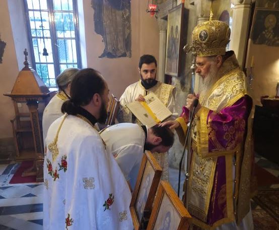 Χειροτονία Πρεσβυτέρου στην Ι.Μ. Ασωμάτων Πετράκη