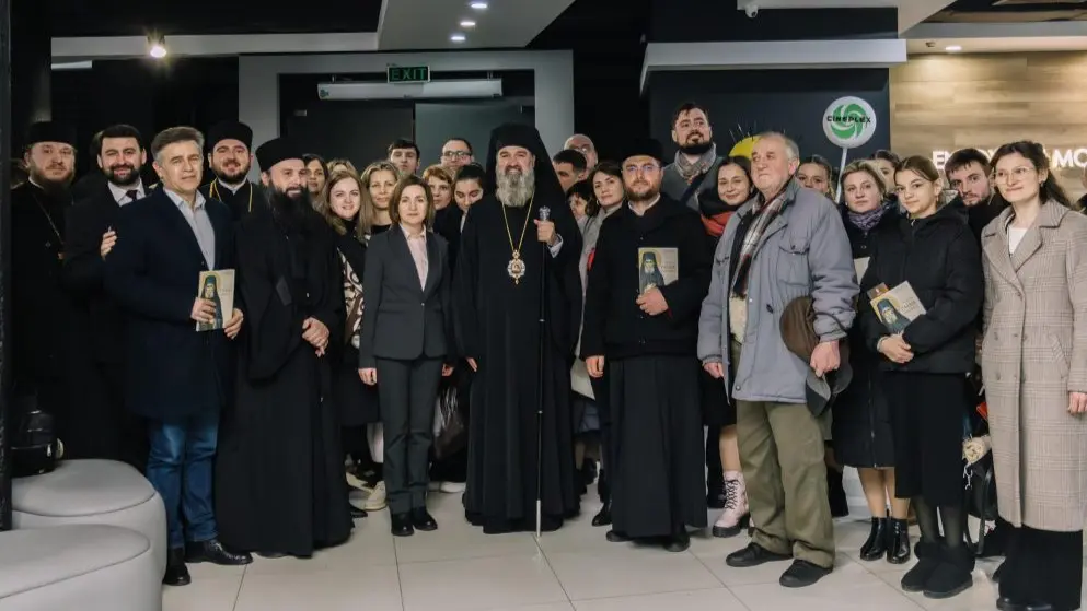Serialul dedicat vieții Sfântului Paisie Aghioritul, lansat la Chișinău în prezența Președintelui Republicii Moldova