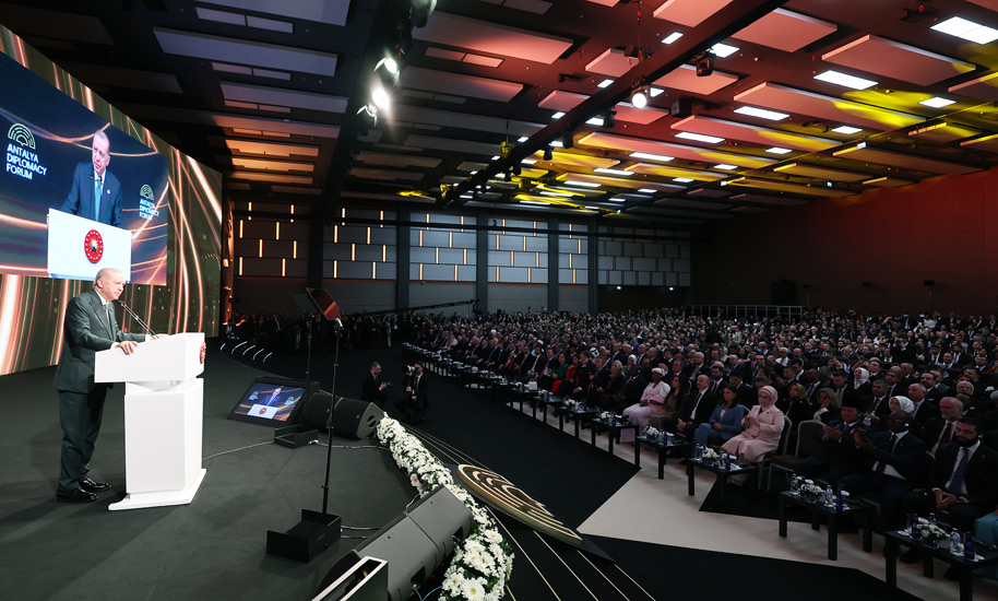 Ο Οικουμενικός Πατριάρχης στο Forum Διπλωματίας της Antalya