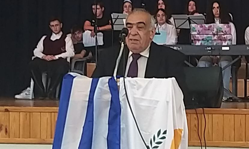 Ομιλία του Αριστείδη Παναγίδη για τον ήρωα πατέρα του, Ανδρέα Παναγίδη