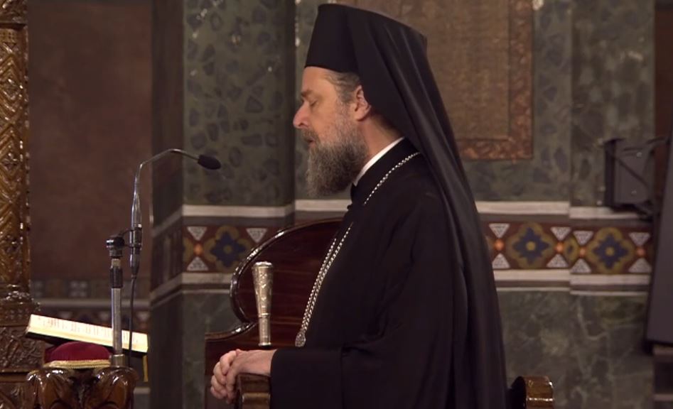 Ο Θεσσαλονίκης Φιλόθεος ψάλλει το Ερχόμενος ο Κύριος (ΒΙΝΤΕΟ)