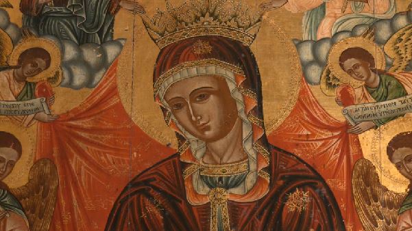 Η Θαυματουργή Εικόνα της Παναγίας της Θεοσκέπαστης (BINTEO)