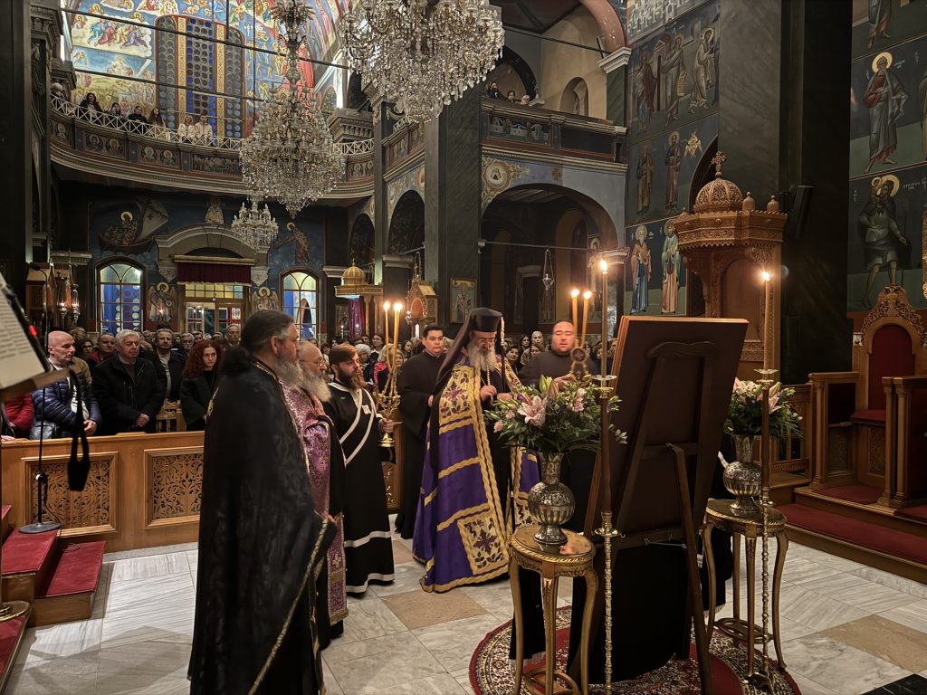 Η ακολουθία του Νυμφίου στον Ι.Μ.Ν. του Αγίου Νικολάου Αλεξανδρουπόλεως (Όρθρος Μ.Δευτέρας)