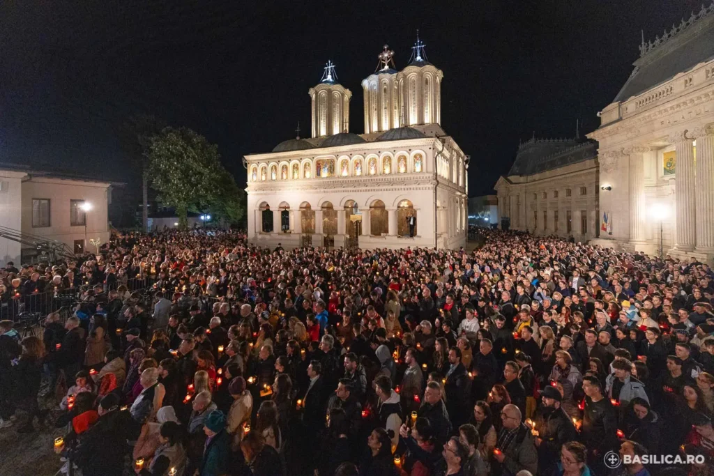 Slujba Învierii la Catedrala Patriarhal