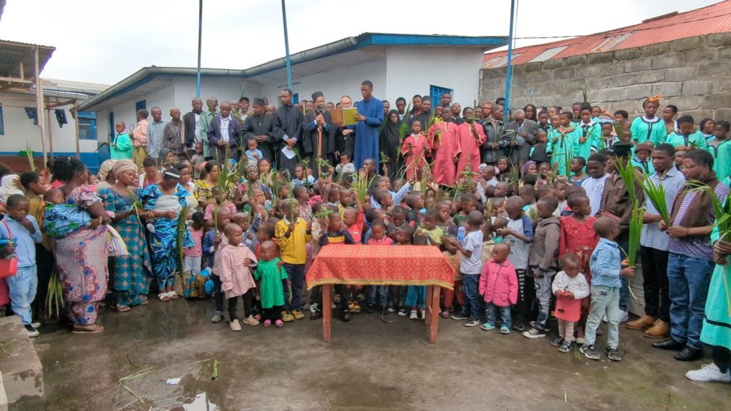 Απρόσκοπτα τελούνται οι Ιερές Ακολουθίες στην εμπόλεμη Επισκοπή Γκόμας