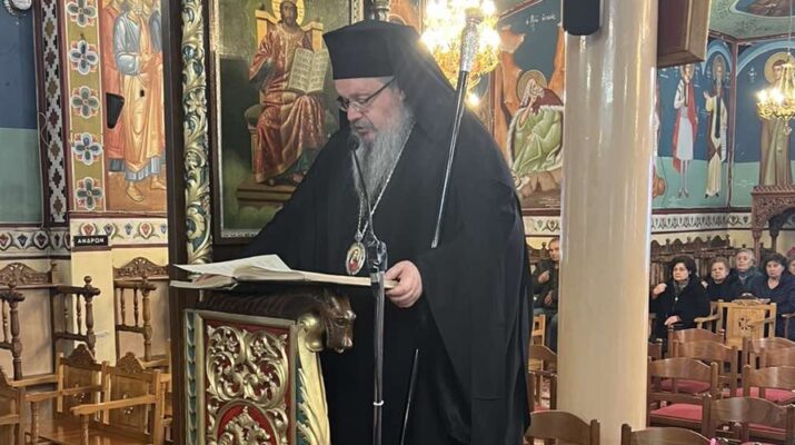 Ο Μεγάλος Κανόνας στον Ιερό Ναό Παμμεγίστων Ταξιαρχών Λαρίσης