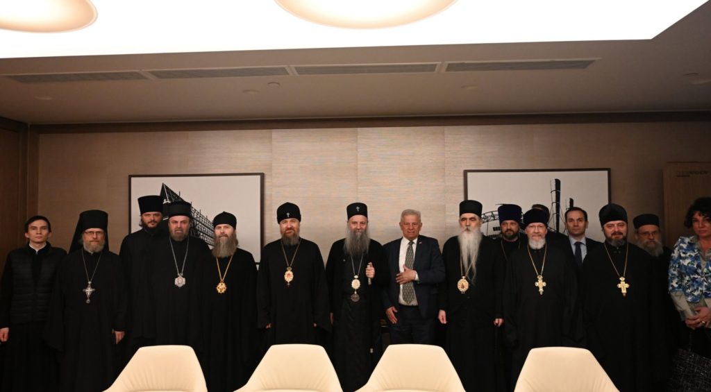 Ολοκληρώθηκε η επίσκεψη του Πατριάρχη Σερβίας Πορφύριου στη Μόσχα