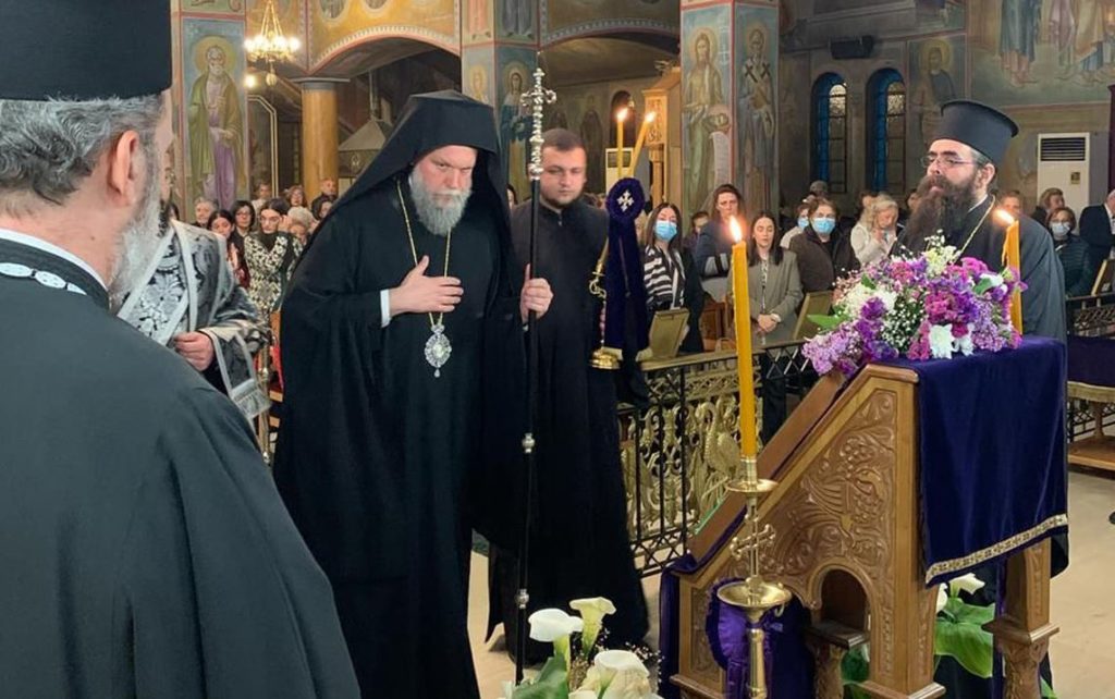 Η Ακολουθία του Νυμφίου στον Ι.Ν. Μεταμορφώσεως του Σωτήρος Ν. Ιωνίας