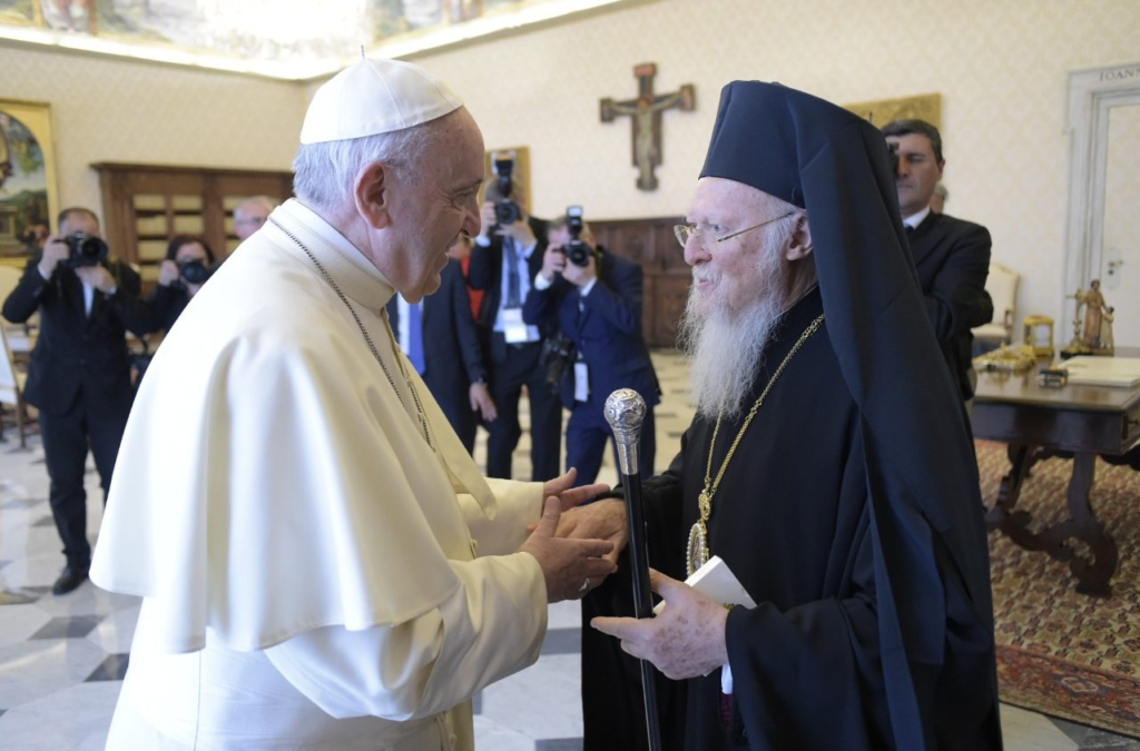 Ecumenical Patriarch Bartholomew on the passing away of Pope Francis of Rome