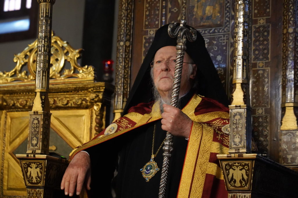 Ωρολόγιον των Ιερών Ακολουθιών της Μεγάλης Εβδομάδος και του Αγίου Πάσχα στον Πάνσεπτο Πατριαρχικό Ναό