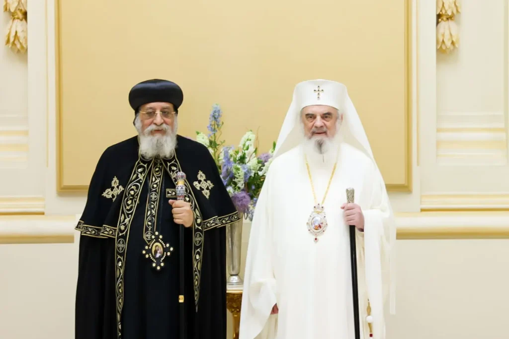 Patriarch Daniel welcomes Coptic Patriarch Tawadros II to Bucharest, highlights Church ties