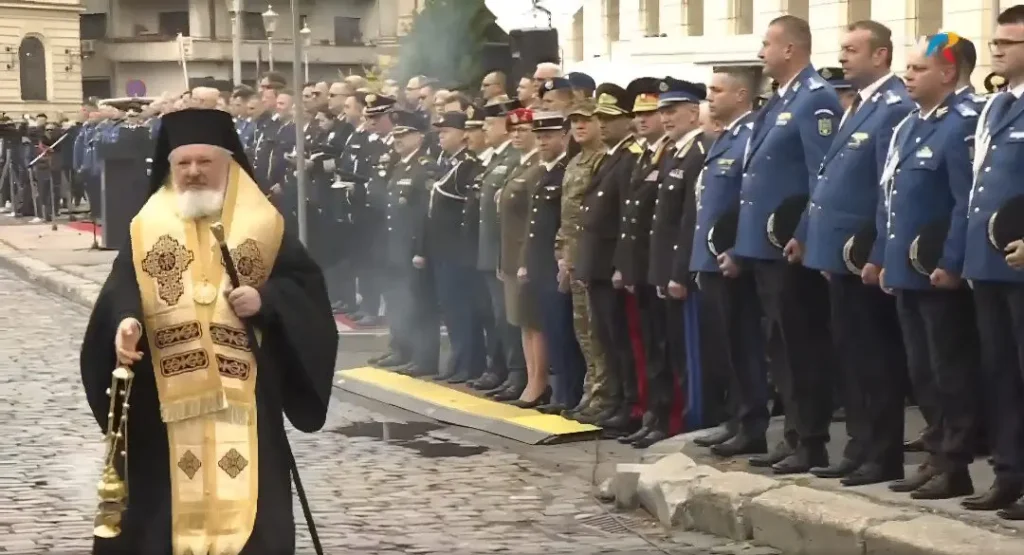 PS Varlaam a binecuvântat ceremonia organizată de Ziua Jandarmeriei, la MAI
