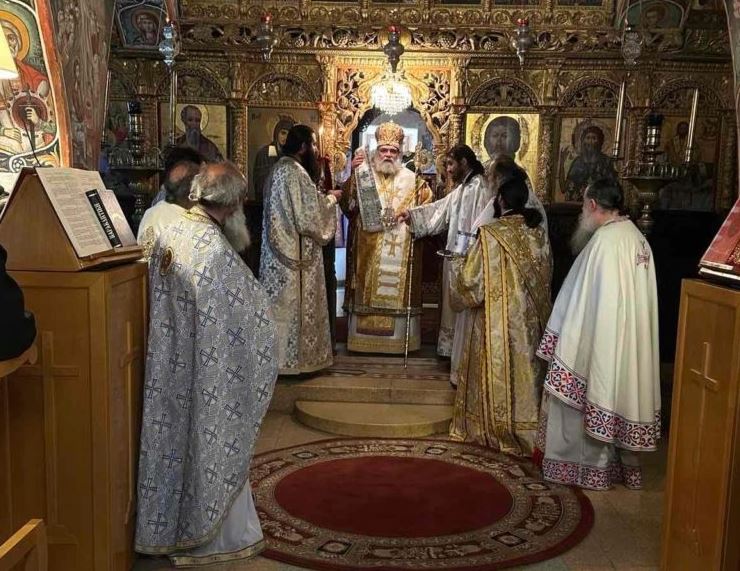 Εις Διάκονον χειροτονία από τον Μητροπολίτη Ταμασού