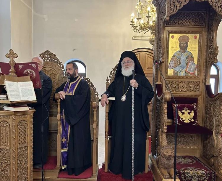 Η Ακολουθία του Μεγάλου Κανόνα στον Ιερό Μητροπολιτικό Ναό Αγίου Ανδρέα στο Αρκαλοχώρι
