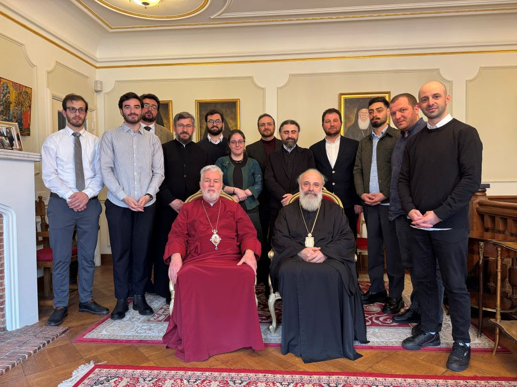 Επίσκεψη Γεωργιανών Φοιτητών Θεολογίας στον Μητροπολίτη Βελγίου