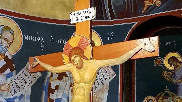 Ο Εσταυρωμένος του Φώτη Κόντογλου έκφραση προσευχής και προσωπικού θαύματος