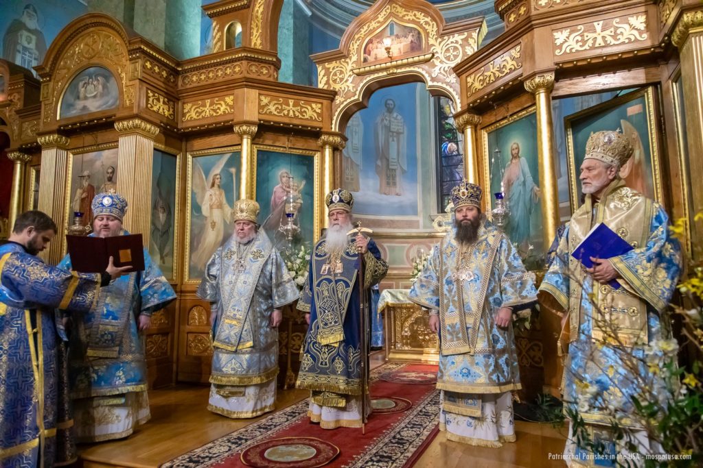 В Николаевском Патриаршем соборе Нью-Йорка состоялись торжества, посвященные 100-летию преставления святителя Патриарха Тихона