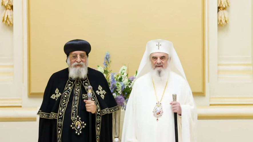 Στον Πατριάρχη Ρουμανίας Δανιήλ ο Κόπτης Πατριάρχης Αλεξανδρείας