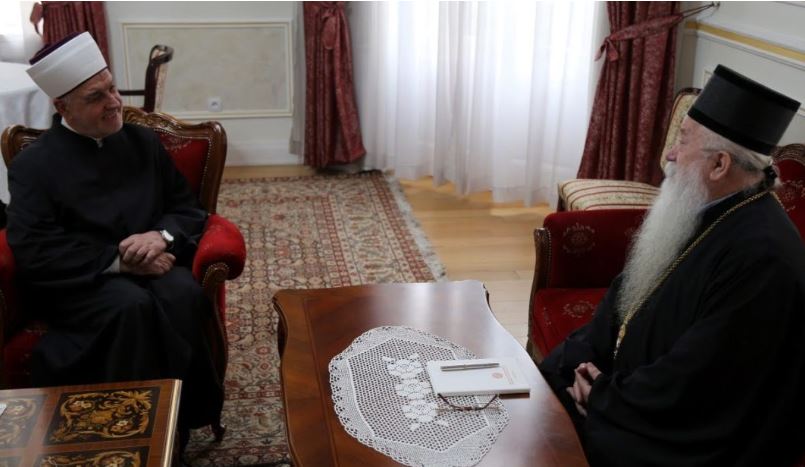 Митрополит Хризостом се састао са реисом Кавазовићем