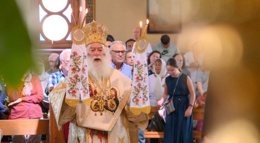 احتفال البابا ثيودروس بعيد القديس جيورجيوس