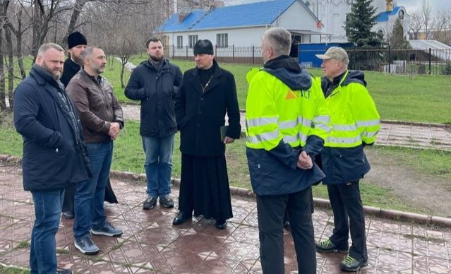 Руководство Финансово-хозяйственного управления посетило с рабочей поездкой приходы в Донецке, Луганске и Ровеньках