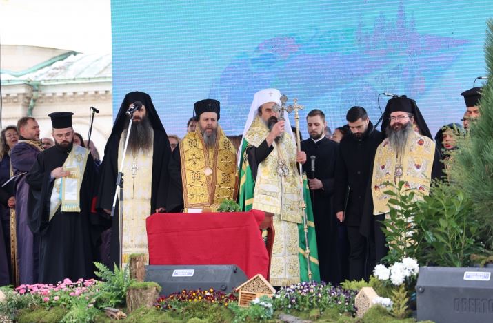 Българският патриарх Даниил отслужи молебен по повод откриване на юбилейно издание на Седмицата на гората