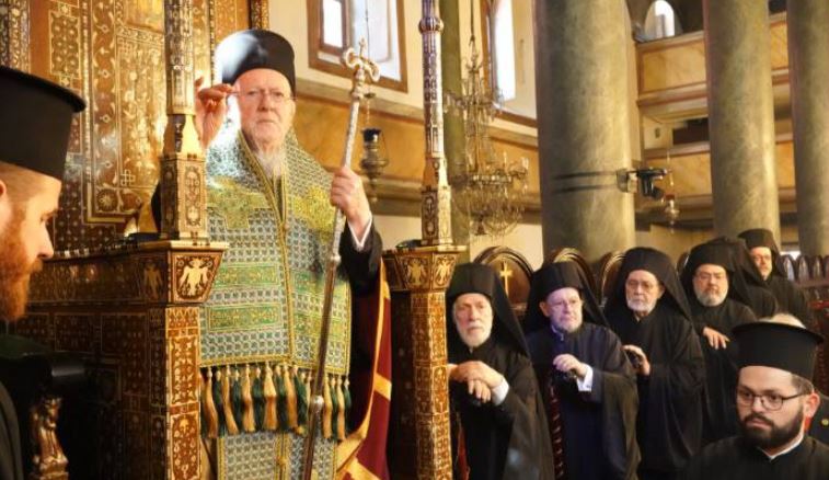 قداس احد الشعانين في البطريركية المسكونية