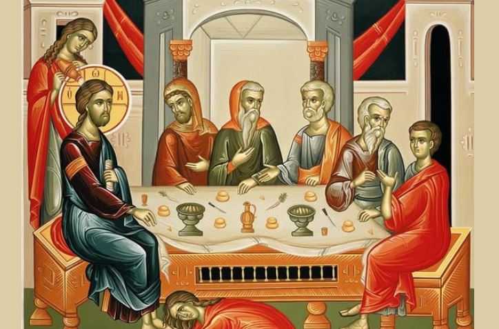 E MËRKURA E MADHE. Lyerja e këmbëve të Zotit Krisht