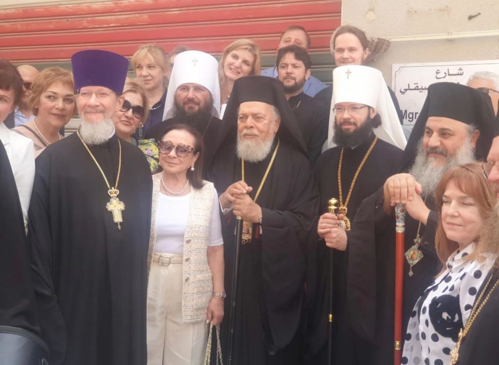 Митрополит Волоколамский Антоний принял участие в освящении храма в ливанском городе Захле