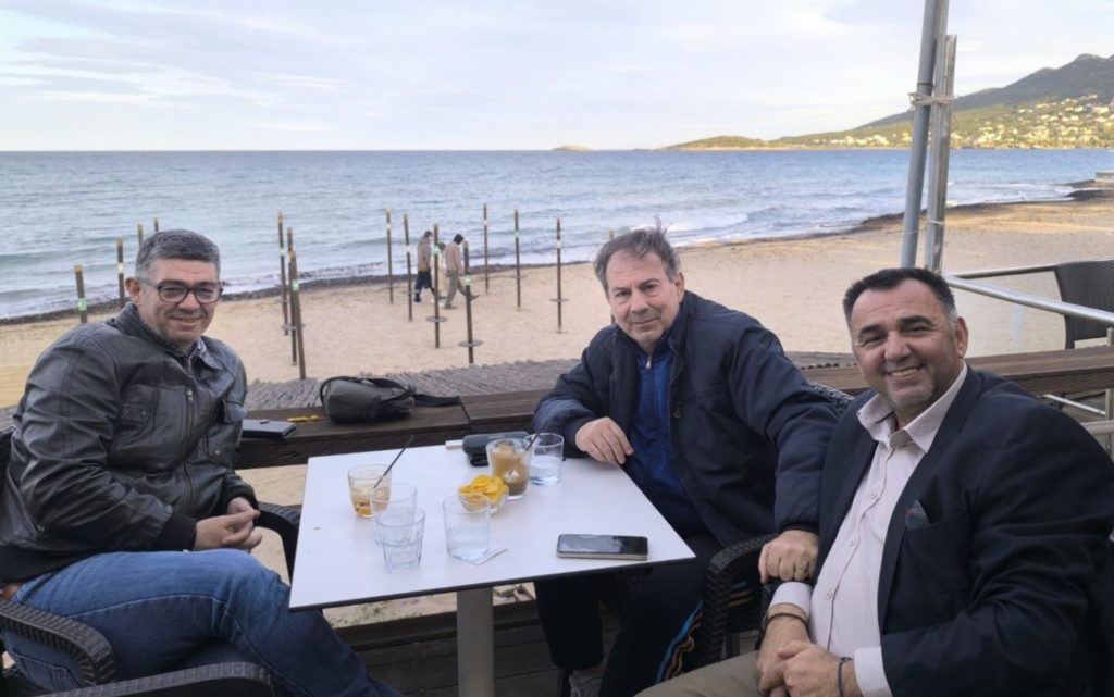 Συναντήσεις του προέδρου του Σωματείου Ιεροψαλτών Τρικάλων