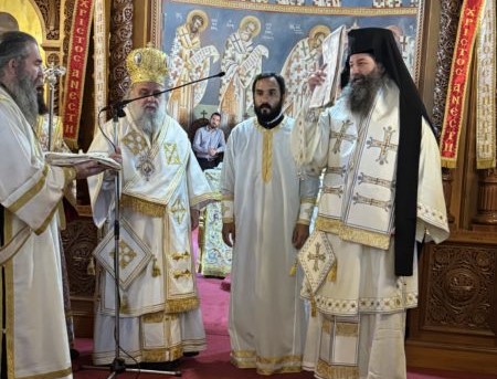 Ο Μητροπολίτης Κιτίου χειροτόνησε εις Πρεσβύτερο τον Διάκονο Νεόφυτο Μαυρίδη