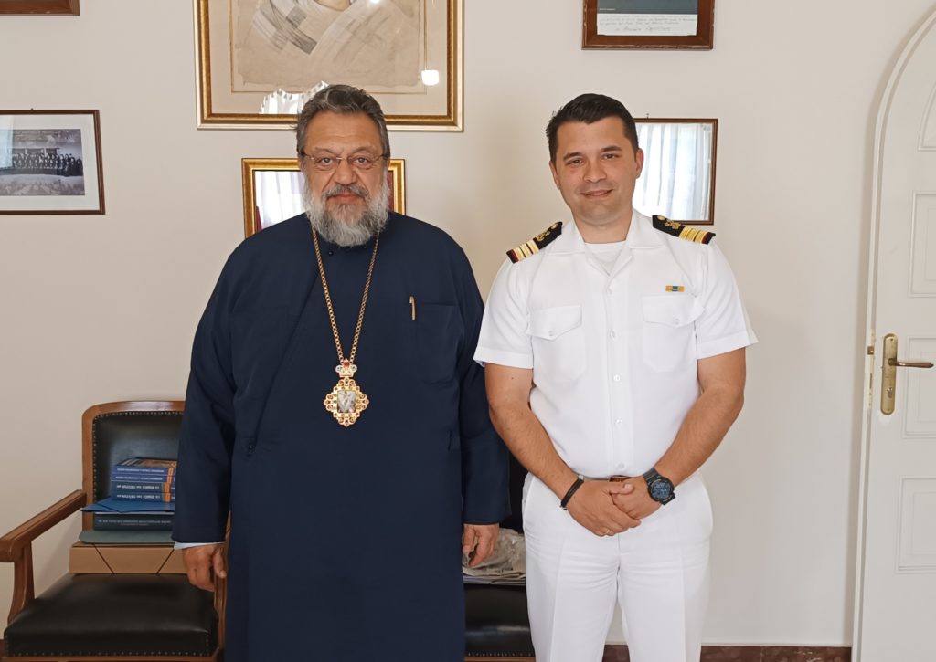 Στον Μητροπολίτη Μεσσηνίας ο νέος Λιμενάρχης Καλαμάτας