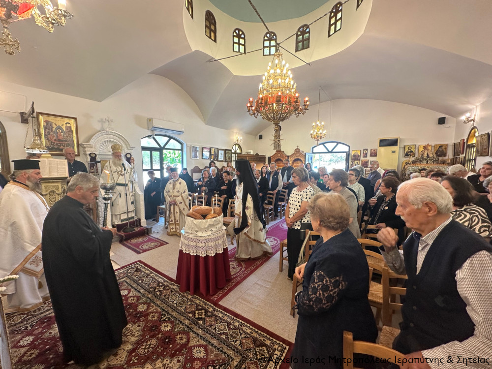 Ιεραπύτνης Κύριλλος: Ο Άγιος Κωνσταντίνος κήρυξε τον Χριστό με τη ζωή του