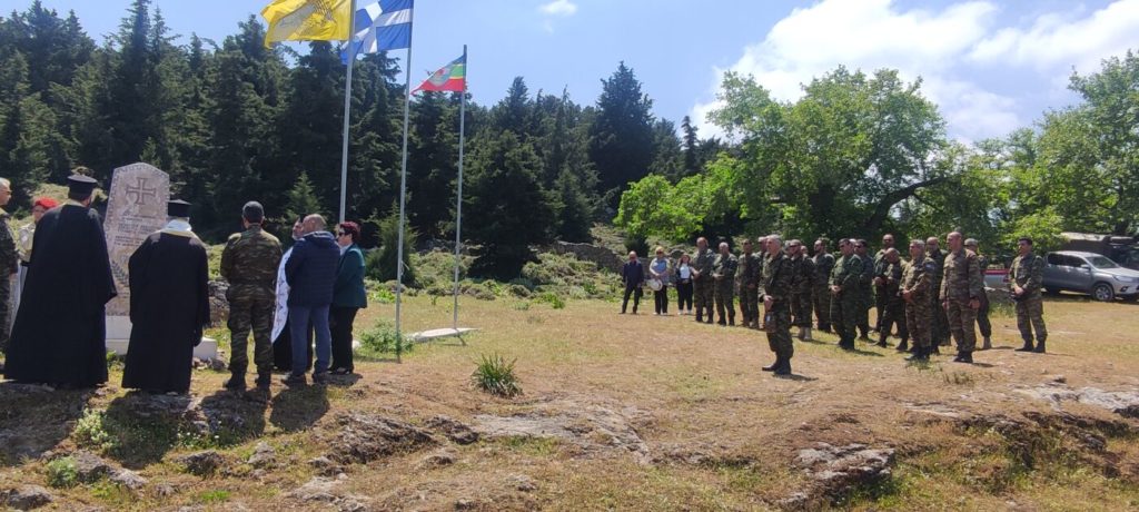 Επιμνημόσυνη Δέηση στη Βουρρίνα για τους πατριώτες που απαγχονίσθηκαν από τα Γερμανικά Στρατεύματα Κατοχής