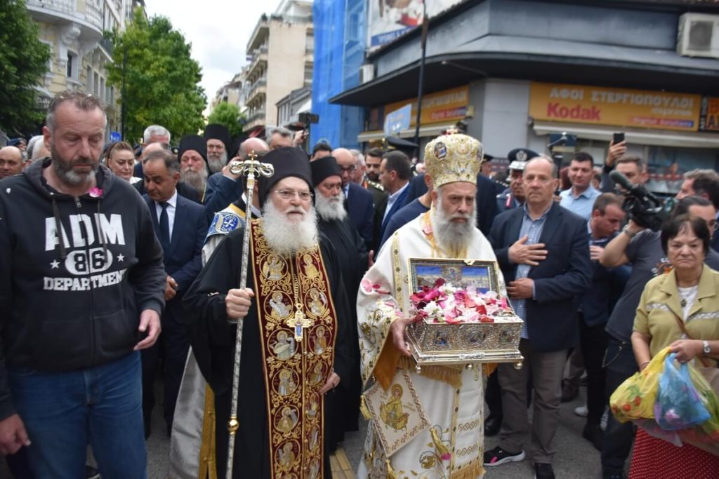 Karditsa receives the Holy Cincture of the Most Holy Theotokos