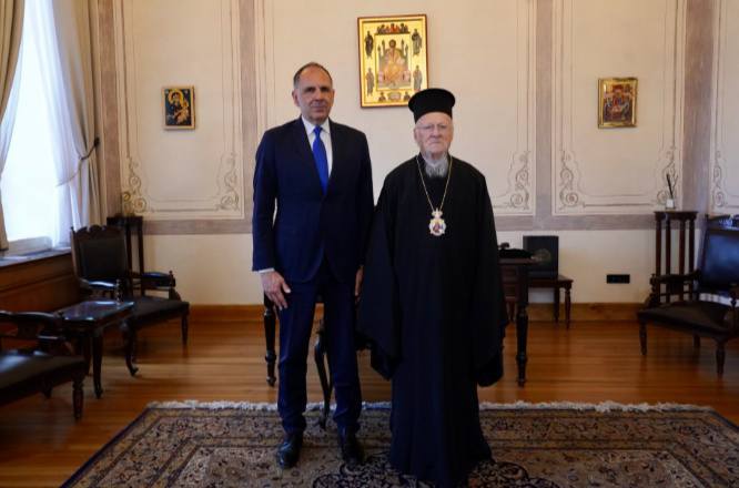 وزير خارجية اليونان في القسطنطينية