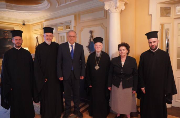 استقبالات البطريرك المسكوني في اثينا