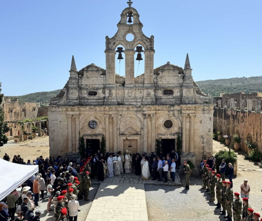 Εορτή Αγίων Ισαποστόλων Κωνσταντίνου και Ελένη στο Ρέθυμνο