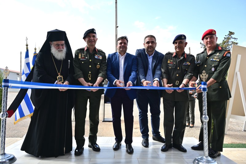 Ο Επίσκοπος Κνωσού στα Εγκαίνια Στρατιωτικών Εγκαταστάσεων 546 Α/Μ ΤΠ