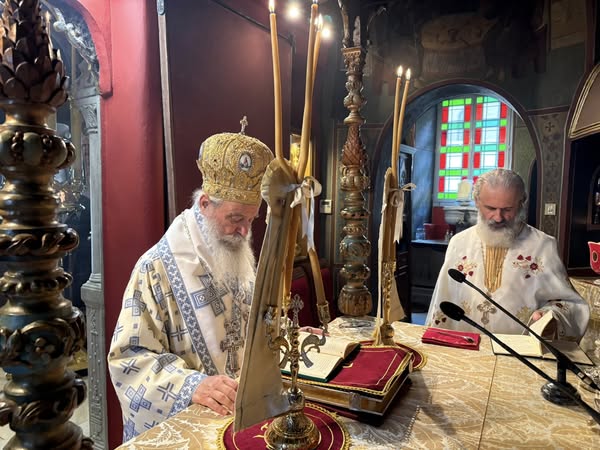 Η εορτή της Αναλήψεως και Αρχιερατικό Τρισάγιο για τους πεσόντες κατά την Άλωση της Πόλης στην Ύδρα