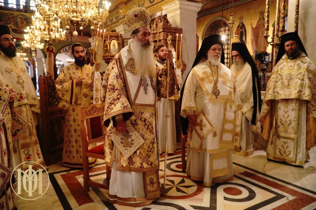 Αρχιερατικό Συλλείτουργο στον Ι.Ν. Αναλήψεως Θεσσαλονίκης