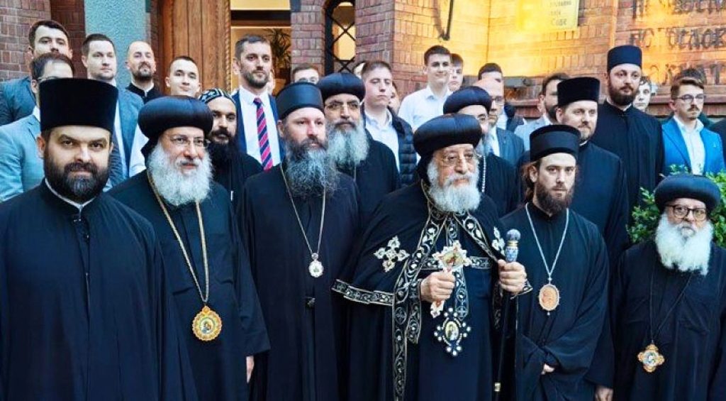 Патријарх Тавадрос одржао предавање у Богословији Светог Саве