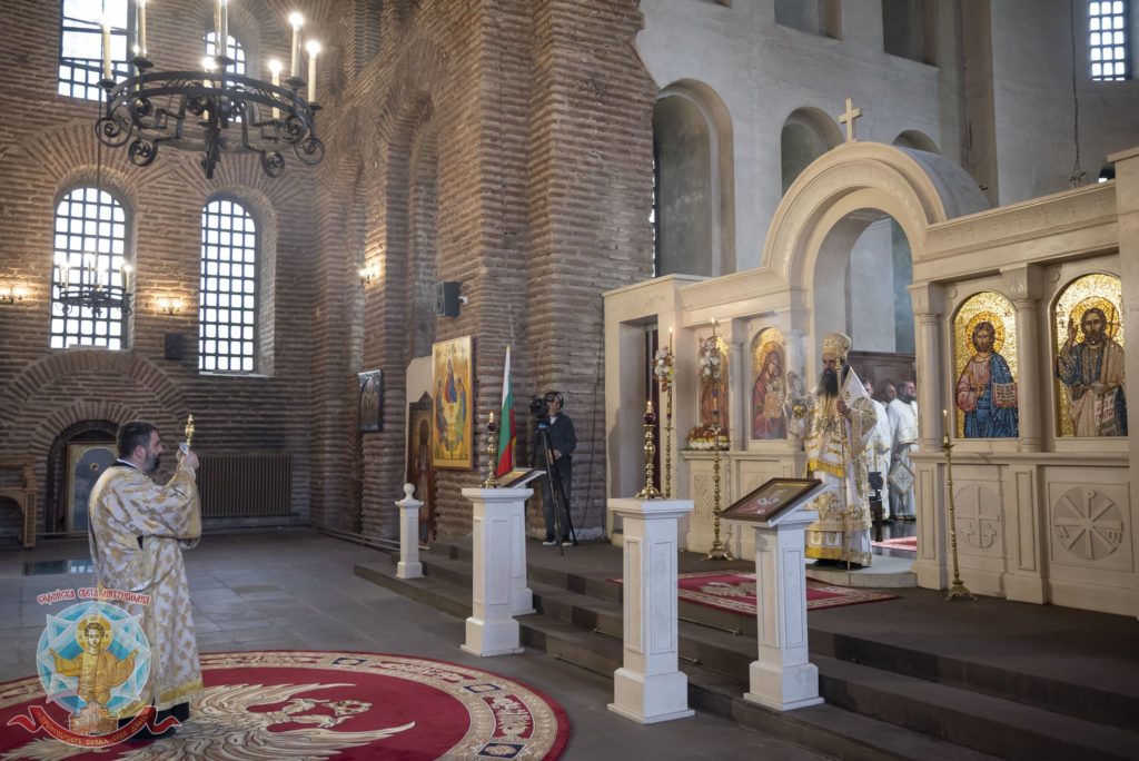 Patriarch of Bulgaria presided over Feast Day Liturgy at St. Sophia Church in Sofia