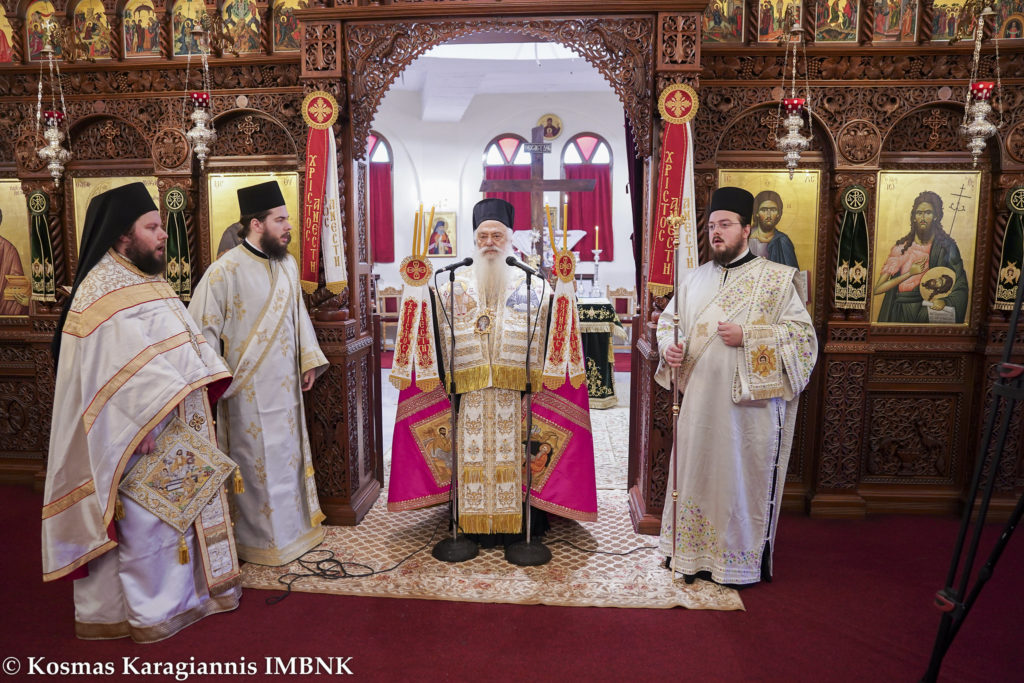 Ο Βεροίας Παντελεήμων για την έλευση της Τιμίας Χειρός του Αγίου Χαραλάμπους στη Μονή Παναγίας Δοβρά