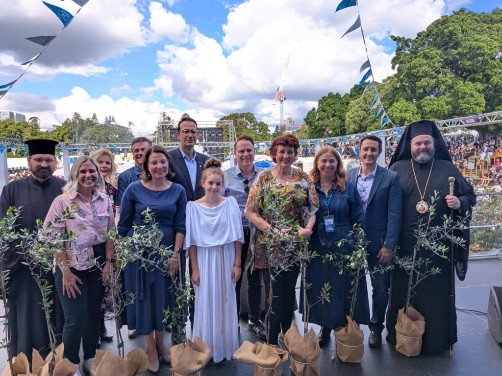 Bishop Bartholomew of Brisbane at the annual Paniyiri Greek Festival of Brisbane