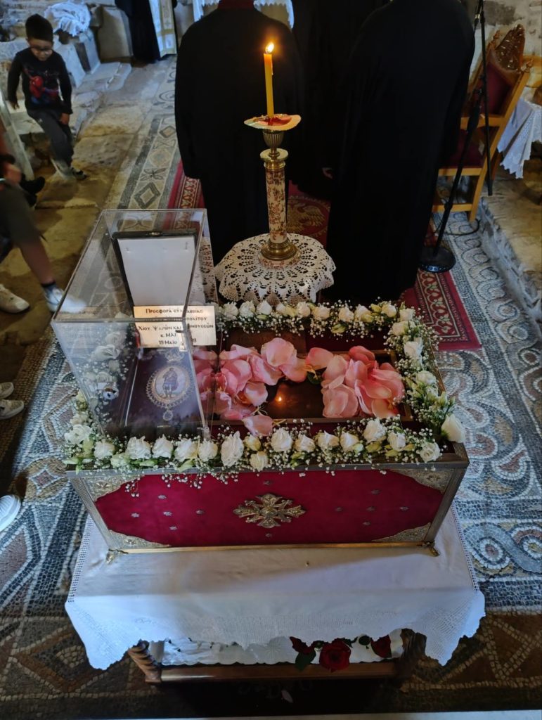 Chios: The Feast Day of Saint Isidore in the early Christian basilica, where his tomb is located