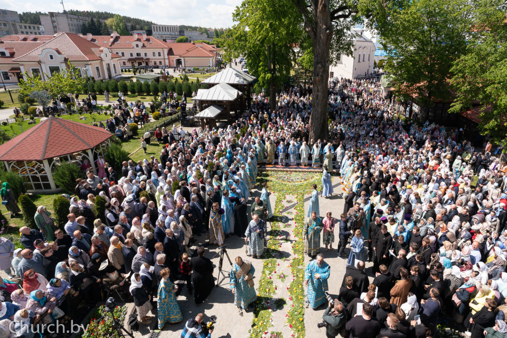 Патриарший экзарх всея Беларуси возглавил торжества в честь 555-летия явления Жировичской иконы Божией Матери