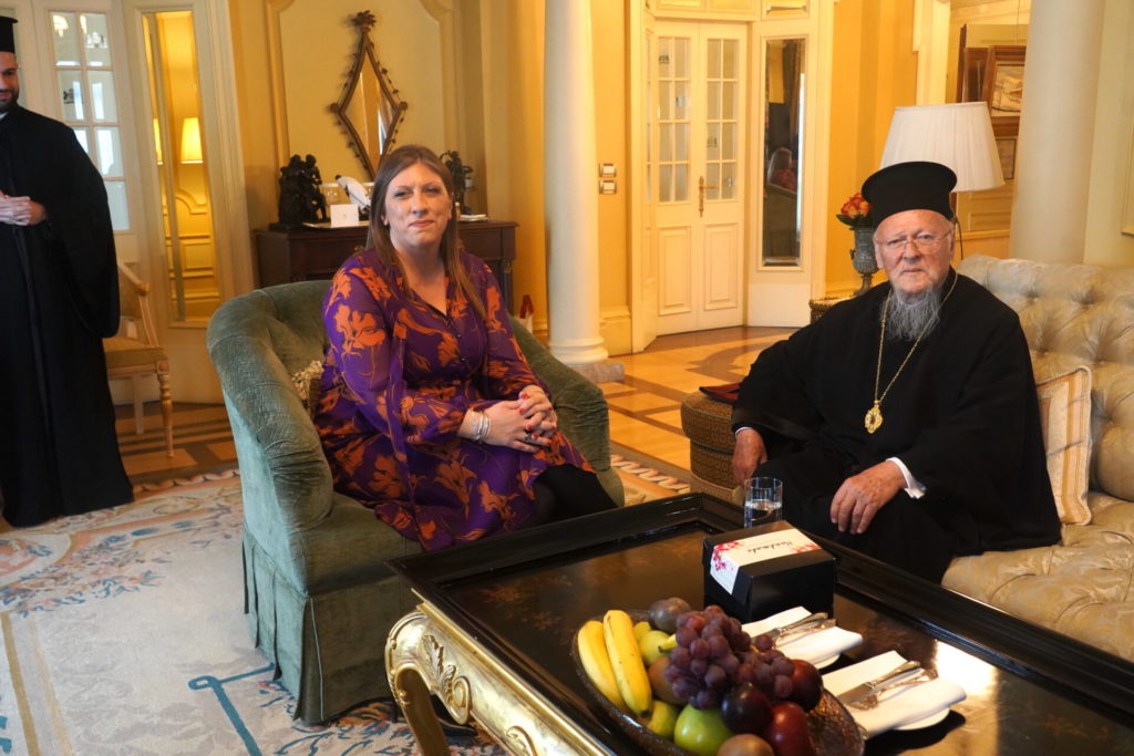 Meetings held by Ecumenical Patriarch Bartholomew in Athens