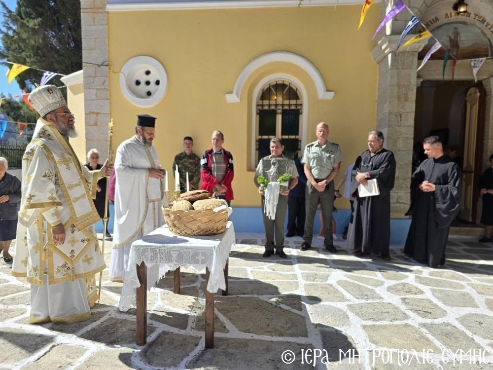 Η Απόδοση του Πάσχα και η εορτή της Αγίας Ελικωνίδος στον Κοιμητηριακό Ναό Σύμης